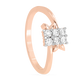 Diamond Ring for her in Rose Gold DRG22692