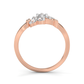 Diamond Ring for her in Rose Gold DRG22697