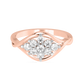 Diamond Ring for her in Rose Gold DRG22699