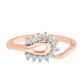 Diamond Ring for her in Rose Gold DRG22702