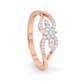 Diamond Ring for her in Rose Gold DRG22717