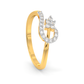 Diamond Ring for her in Yellow Gold DRG22719