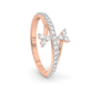 Diamond Ring for her in Rose Gold DRG22720