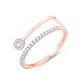 Elvie Diamond Finger Ring