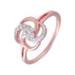 Carmine Diamond Finger Ring