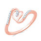 Foire Diamond Finger Ring