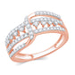 Creole Diamond Finger Ring