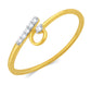 Diamond Ring for her in Yellow Gold - DRG23123