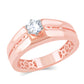 Diamond Ring for her in Rose Gold DRG23307