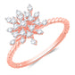 Diamond Ring for her in Rose Gold DRG23345