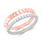 Diamond Ring for her in Rose Gold DRG23351