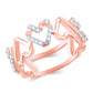Diamond Ring for her in Rose Gold DRG23379