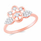Diamond Ring for her in Rose Gold DRG23392