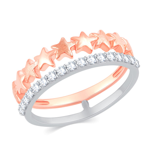 Diamond Ring for her in Rose Gold DRG23419