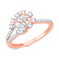 Diamond Ring for her in Rose Gold DRG23430