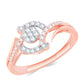 Diamond Ring for her in Rose Gold DRG23439