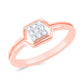 Diamond Ring for her in Rose Gold DRG23462