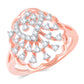 Diamond Ring for her in Rose Gold DRG23556