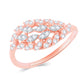 Diamond Ring for her in Rose Gold DRG23560