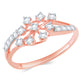 Diamond Ring for her in Rose Gold DRG23599