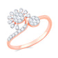 Diamond Ring for her in Rose Gold DRG23601