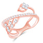 Diamond Ring for her in Rose Gold DRG23607