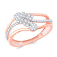 Diamond Ring for her in Rose Gold DRG23633