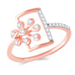 Diamond Ring for her in Rose Gold DRG23634