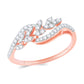 Diamond Ring for her in Rose Gold DRG23666