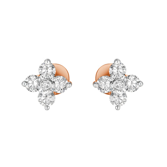 Twinkle Diamond Stud Earrings