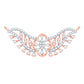 Diamond Mangalsutra Pendant for her in Rose Gold DTN22067