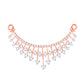 Diamond Mangalsutra Pendant for her in Rose Gold DTN22070