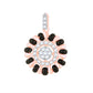 Diamond Mangalsutra Pendant for her in Rose Gold DTN22079