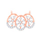 Diamond Mangalsutra Pendant for her in Rose Gold DTN22081