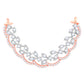 Diamond Mangalsutra Pendant for her in Rose Gold DTN22093