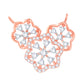 Diamond Mangalsutra Pendant for her in Rose Gold DTN22095