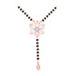 Diamond Mangalsutra Pendant for her in Rose Gold DTN22116