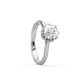 Carrie Raised Solitaire Ring