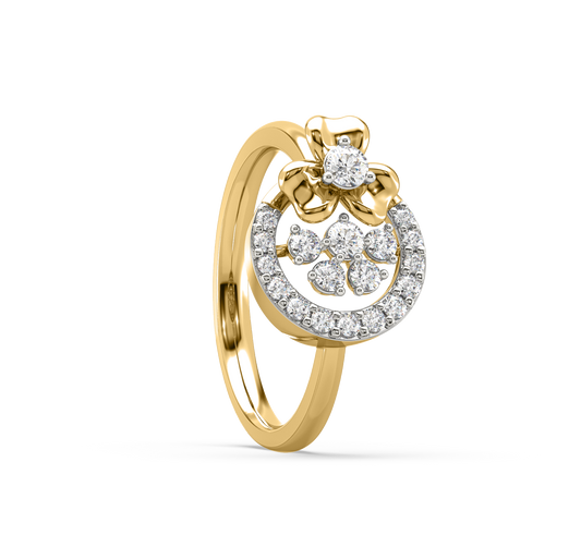 Flora Circular Diamond Ring
