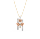 Loretta Flower Diamond Pendant