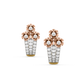 Eileen Flower Diamond Earrings