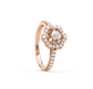 Holly Ornate Floral Ring