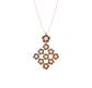 Zeba Flower Diamond Pendant