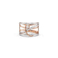 Araceli Criss Cross Diamond Ring