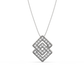 Dyra Geometric Diamond Pendant