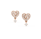 Deborah Heart Diamond Earrings