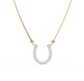 Allie Horseshoe Diamond Pendant