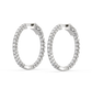 Nepa Diamond Hoop Earrings