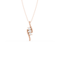 Erica Leaf Diamond Pendant