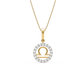 Louise Libra Zodiac Pendant